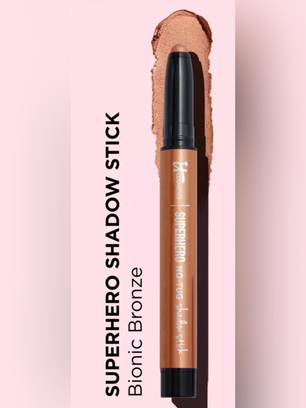 IT Cosmetics Superhero No-Tug Shadow Stick Bionic Bronze